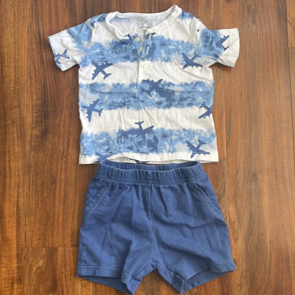 Toddler boy short/shirt sets. - Picture 9 of 11